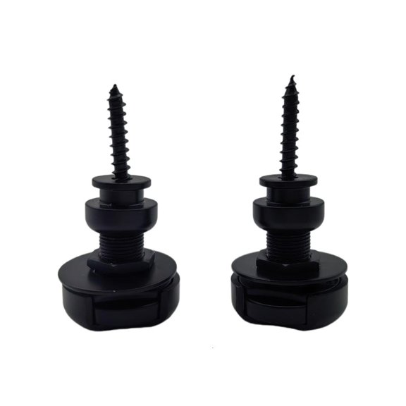 CEORPER 2PCS Alloy Strap Lock Buttons Guitar Strap Buttons for Electric Guitar and Bass