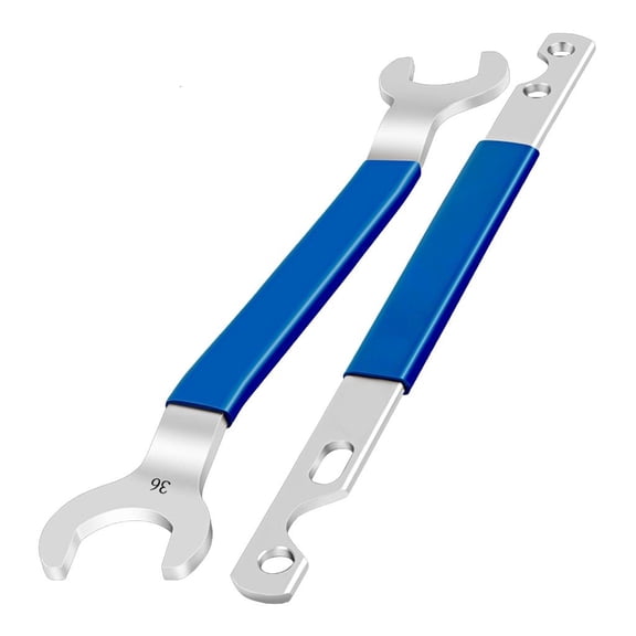 CEORPER 2Pcs 32mm And 36mm Double Ended Fan Clutch Nut Wrench Clutch Holder Removal Tool For Car Wrench Tool Replacement Part