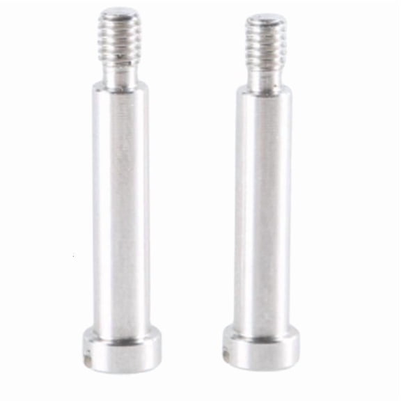 CEORPER 2Pcs 4mm Stainless Steel Screws Turntable Cartridge Mounting Spindle Screws