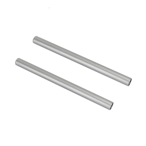 CEORPER 2Pcs Standard 15mm Camera Support Rods 20cm Aluminum Alloy for Filming Gear