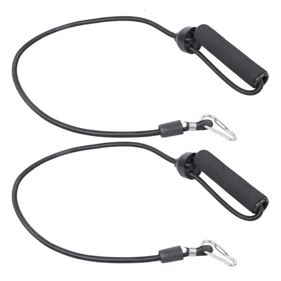 CEORPER 2Pcs Stepper Resistance Band Pull Rope Exercise Hand Grip Rope Expander