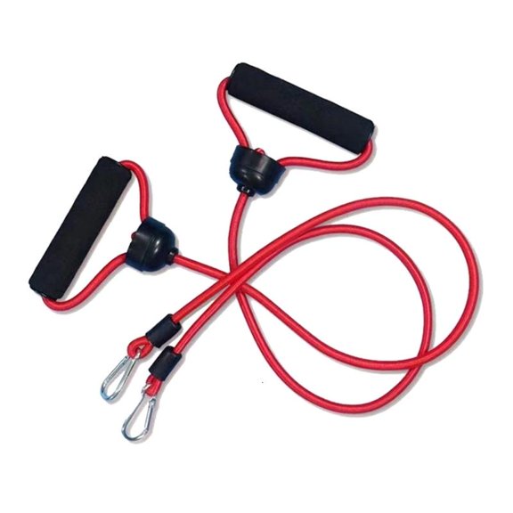 CEORPER 2Pcs Stepper Resistance Band Pull Rope Exercise Hand Grip Rope Expander