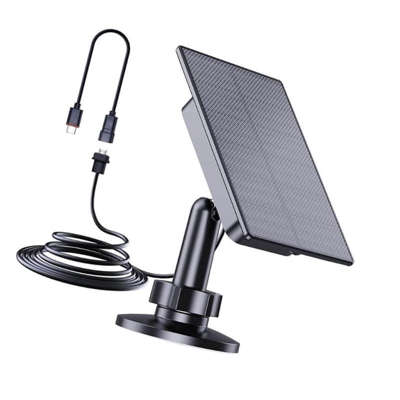 CEORPER 2W Sunlight Energy Device For Outdoor Security Cameras With Adjustable Support