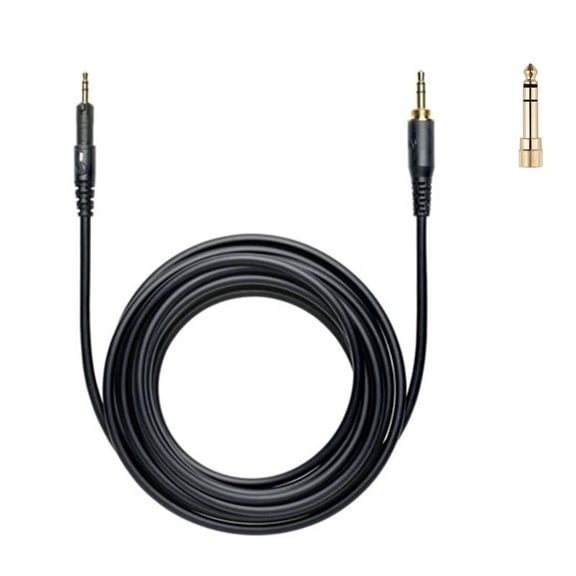 CEORPER 3.5mm Auxiliary Cable Hifi Sound Lines for ATH M50X M40X Headphone Wires