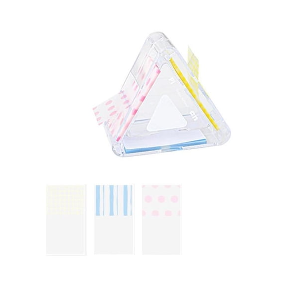 CEORPER 3 In 1 Pull Tab Index Tabs Colorful Stick Page Note For Office Organization