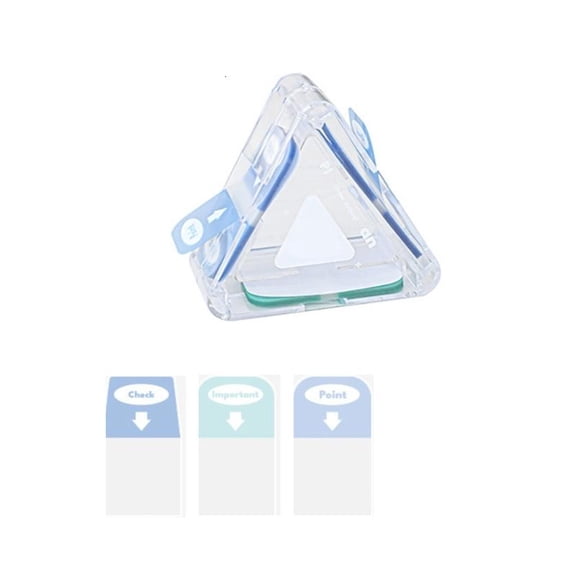 CEORPER 3 In 1 Pull Tab Index Tabs Colorful Stick Page Note For Office Organization
