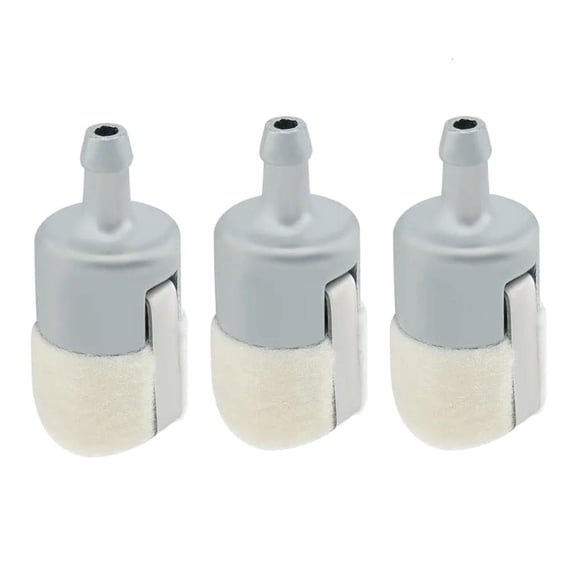 CEORPER 3 Pieces Fuel Filter for Gasoline Garden Machinery Chainsaw Brush Cutter