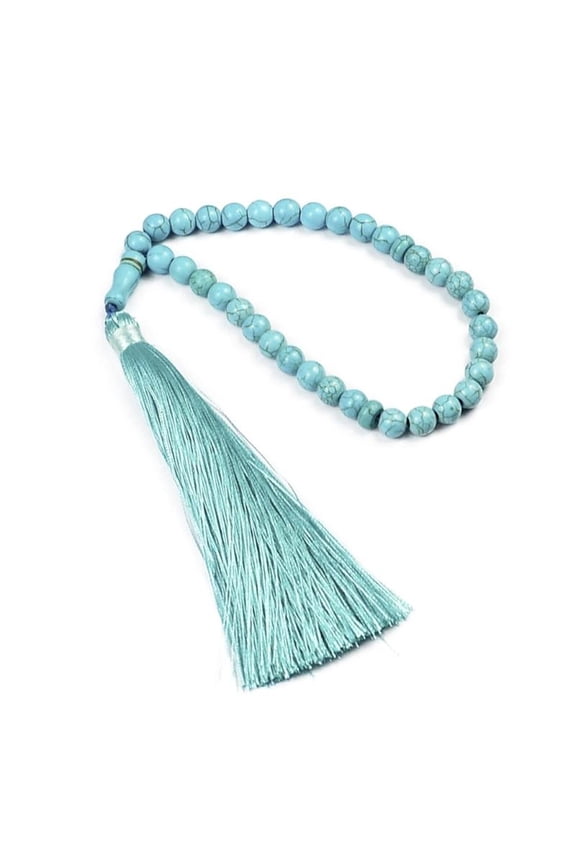 33/99 Beads Religious Tasbih Prayer Turquoise Beads Bracelet Men Women