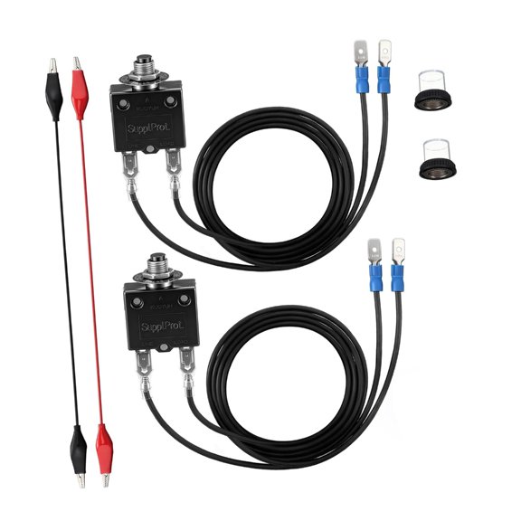 CEORPER 3A 5amp Resettable Fuses & Breaker Set for Air Conditioning Troubleshooting Use