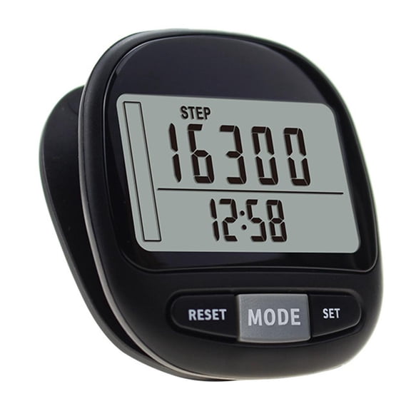 CEORPER 3D Pedometer Accurate Step Counter with Clip Large Display Accurate Pedometers for Step Mile Step Trackers for Walking