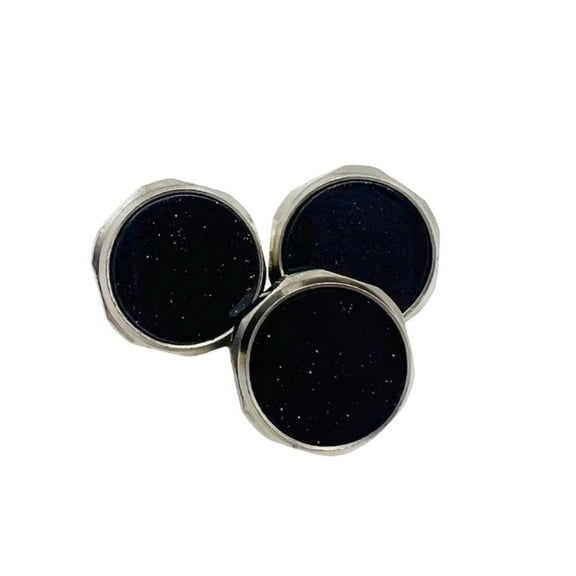 CEORPER 3Pcs Abalone Shell Finger Key Buttons Colorful for Trumpet Replacement