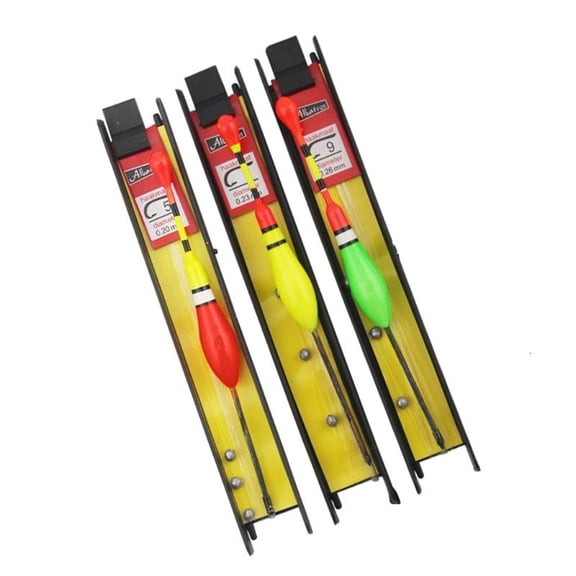 CEORPER 3pcs Floating Bobber Indicators for Trout Fishing Tackle Accessories