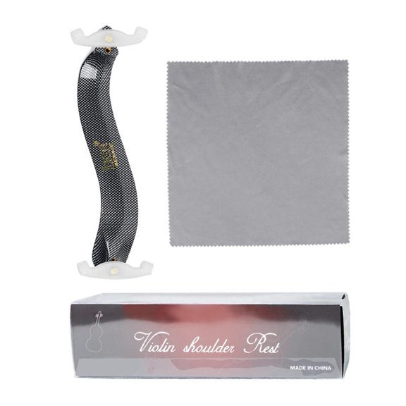 CEORPER 4/3 & 4/4 Size Violin Adjustable Feet Shoulder Rest for Beginners Professionals