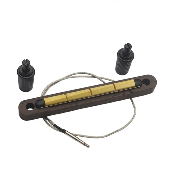 CEORPER 4 and 6 String Basses Piezo Pickup Bar Easyly Installation Durability Wood