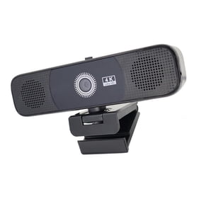 CEORPER 4K Camera Webcam With Integrated Speaker Perfect For Virtual Presentations