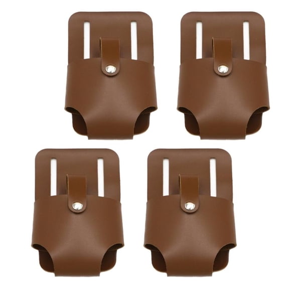 CEORPER 4Pcs Efficient Durability Tape Measure Pouch With PU Construction
