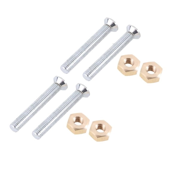 CEORPER 4Pcs Turntable Maintenance Screws 6mm Stainless Steel Panel Fixing Screws