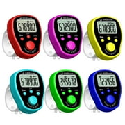 CEORPER 5 Channel LED Finger Tally Counter Digital Electronic Counters Lightweight