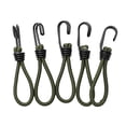 thumbnail image 1 of CEORPER 5 Pcs Elastic Tent Ropes Buckle Ground Nail Strap Camping Canopy Fixed Hook Cord, 1 of 7