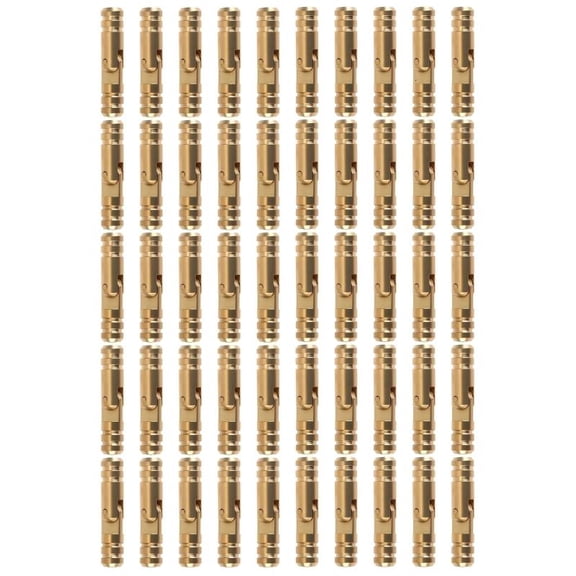 CEORPER 50lots Antique Brasses Cabinet Hinges Stable Construction For Small Case