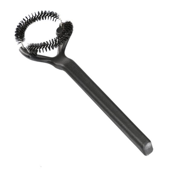 CEORPER 51mm/58mm Espresso Machine Cleaning Brush Elbow Cleaning Brush Gift Easy to Use