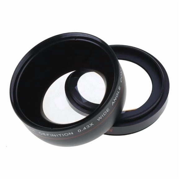 CEORPER 55mm Super Wide Angle Lens 0.45X with Macro Portion Optical Glass Camera Lens