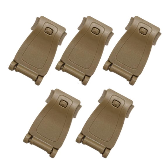 CEORPER 5Pcs Button Backpack Connecting Buckle Webbing Clip Accessories Strap Buckle