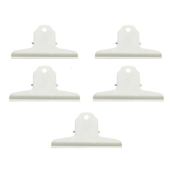 CEORPER 5Pcs Heavy Duty Metal Hinge Clip Multifunctional Document Clips for File Paper