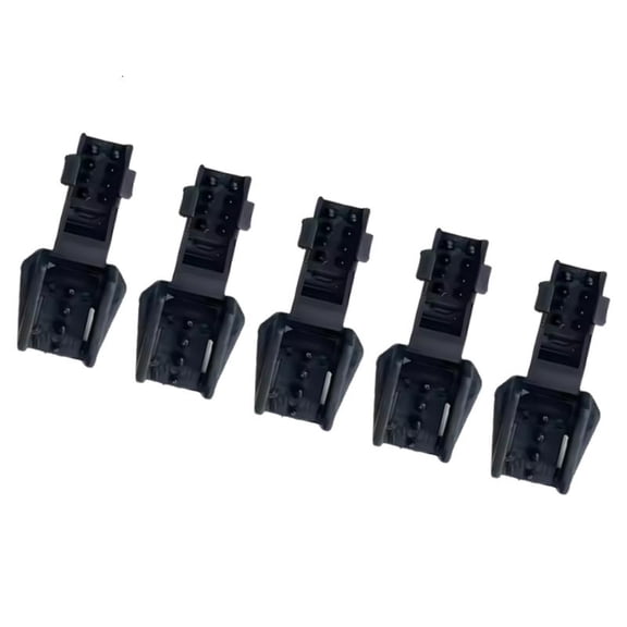 CEORPER 5Pcs Plastic Zippers Pulls Cord Rope End for Paracord Cord, Shoe, Backpacks