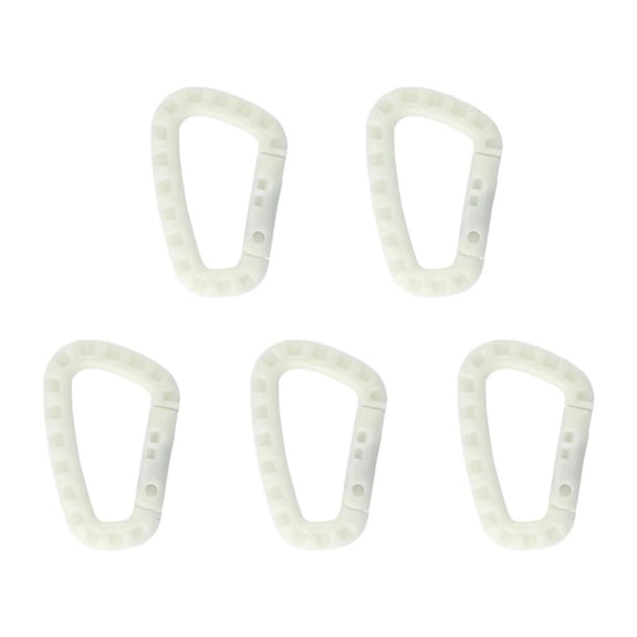 CEORPER 5pcs Outdoor Backpacks Clip Multi-resistant Backpacks Belts Tactically Carabiner