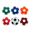 thumbnail image 1 of CEORPER 6 Pcs Official Tabletop Game Ball Mini Table Footballs Ball Accessories, 1 of 9