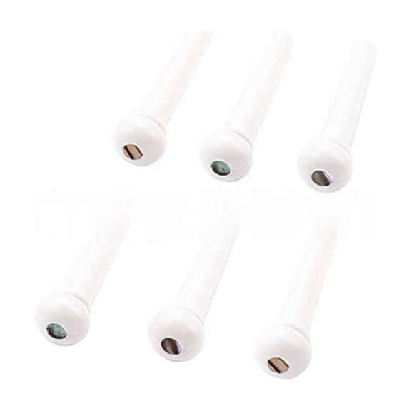 CEORPER 6Pcs Acoustic Guitar Bridge Pins String Pegs Replacement Guitar String Studs