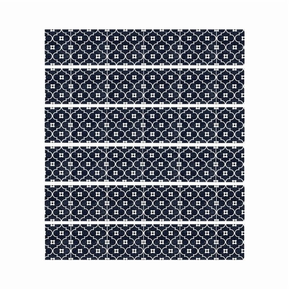CEORPER 6Pcs Pattern Tile Floor Stair Sticker PVC Home Decoration Waterproof Mural Decals Art Wallpaper