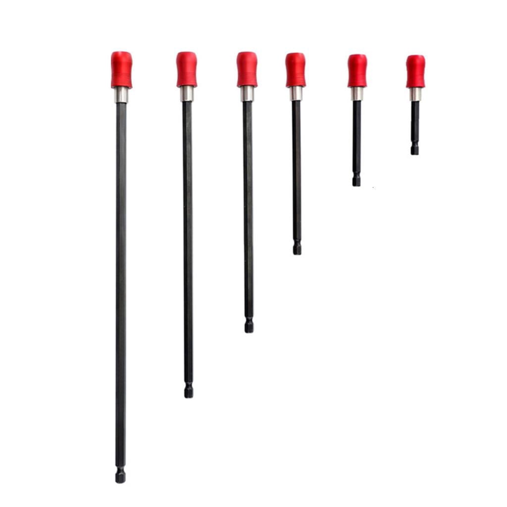 CEORPER 6pcs Drill Bit Extension Magnetic Screwdriver Bit Holder Impact Driver Bit Set