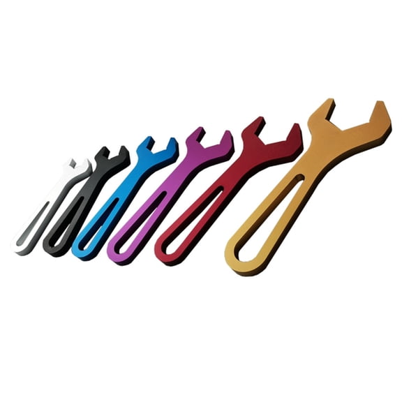 CEORPER 6pcs High Strength AN Tube Fitting Wrenches For Reliable Operation In Vehicle Assembly And Industrial Maintenance