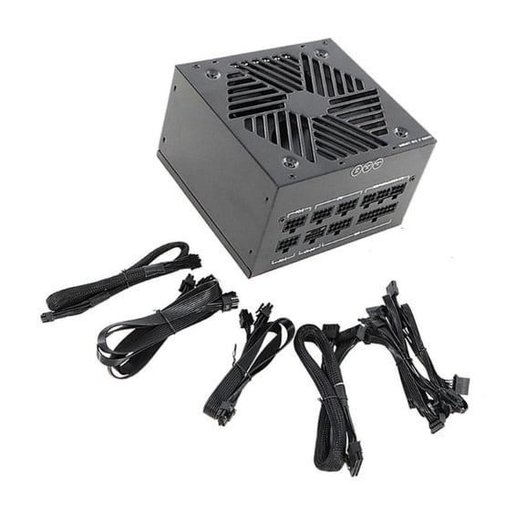 CEORPER 750W PC Power Supply Gaming Source Desktop Computer Power Supply 180-240V