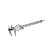 CEORPER 8Inch Stainless Steel Dials Caliper Black Scale Precisions Measuring Tool For Machining And Engineering