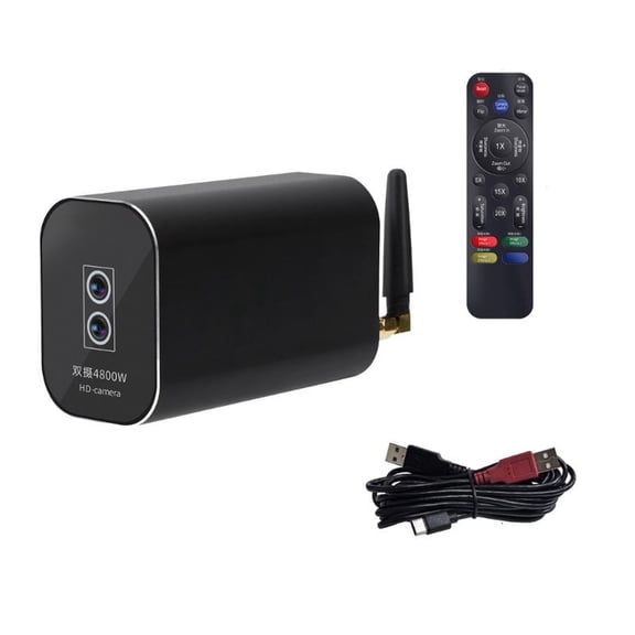 CEORPER 8K LensLive Streaming Webcam 48MP Remote Controls Aluminum Shell Camera