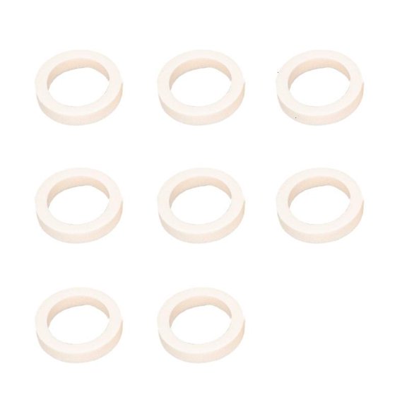 CEORPER 8Pcs Foams Absorption Seal Rings for Bikes Front Fork Oil Seal Sponge Rings