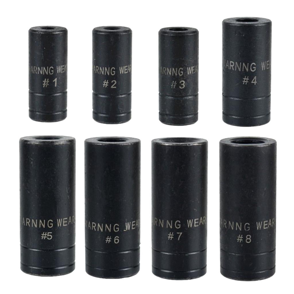 CEORPER 8Pcs Tap Socket Set Deep Impacts Socket Air Pneumatics Socket Wrench Head