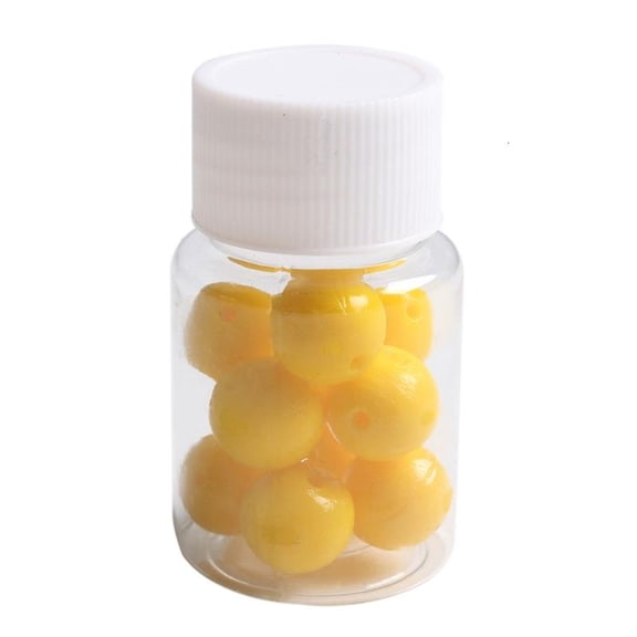 CEORPER 8mm/10mm/14mm Corn Flavor Floating Ball Baits Fishing Float Beads Soft Baits