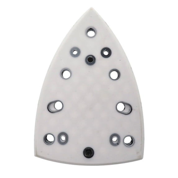 CEORPER 98x148mmm/3.86x5.83'' Triangular Hook & Loop Sanding Disc 4 Nail 7 Holes Polishing Sanding Pad Compatible for w/ DTS 400