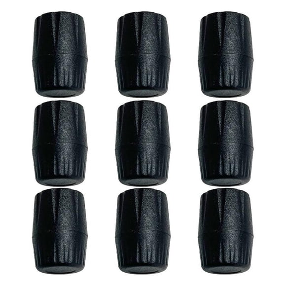 CEORPER 9Pcs Rubber Guitar Holder Foot Protectors Replacement Mic Holder Foot Pad Set