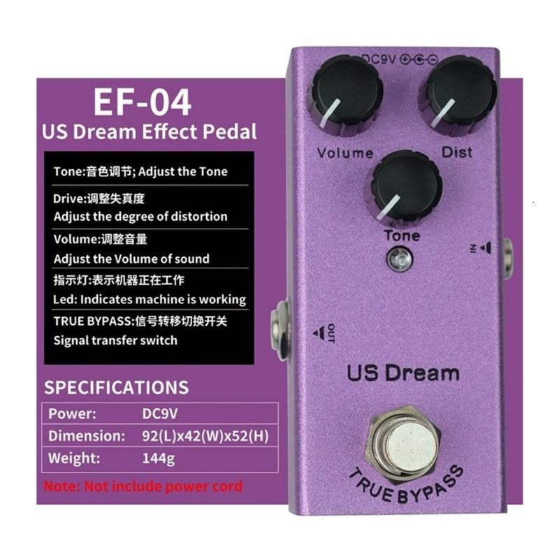 CEORPER 9V Electric Guitar Effect Pedal Musical Instrument Accessories Enduring