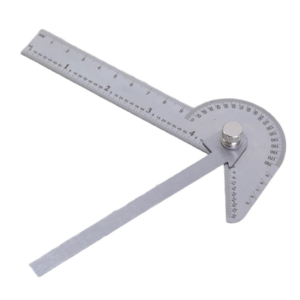 True Scale Protractor CEORPER 9cm 4 Inch Multipurpose Protractor Clear Scale for Accurate ...