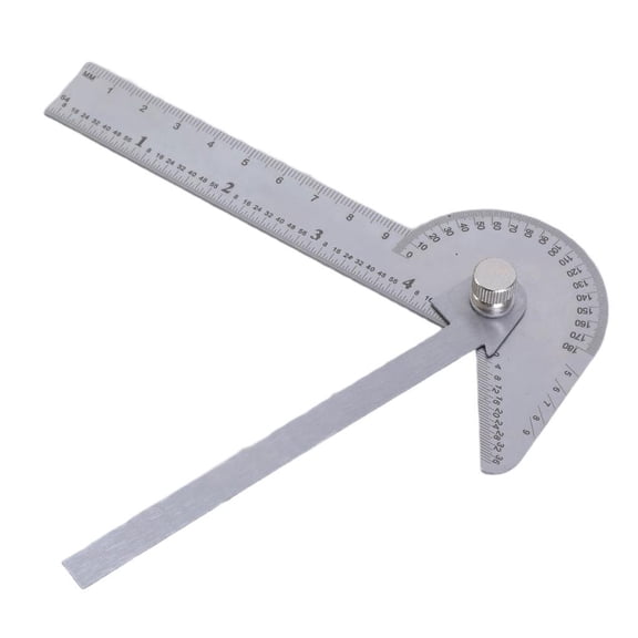 CEORPER 9cm 4 Inch Multipurpose Protractor Clear Scale for Accurate Angles Measurement