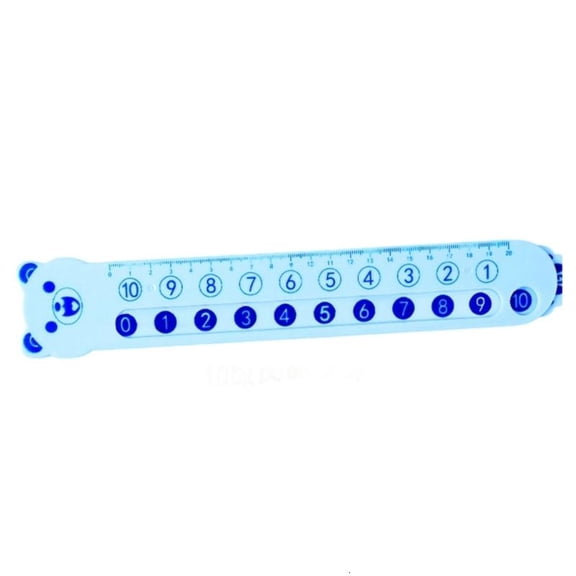 CEORPER ABS Addition and Subtraction Decomposition Ruler For Classroom Homeschooling