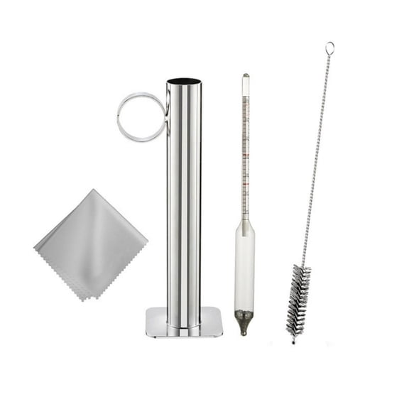 CEORPER ABS Hydrometer Test Cup Set Features Screen Filter For Reliable Density Tests In laboratories