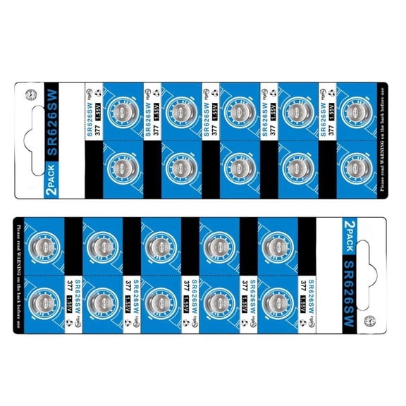 CEORPER AG4/LR626/SR626/377/377A Button Batteries For Watches Remotes High Capacity