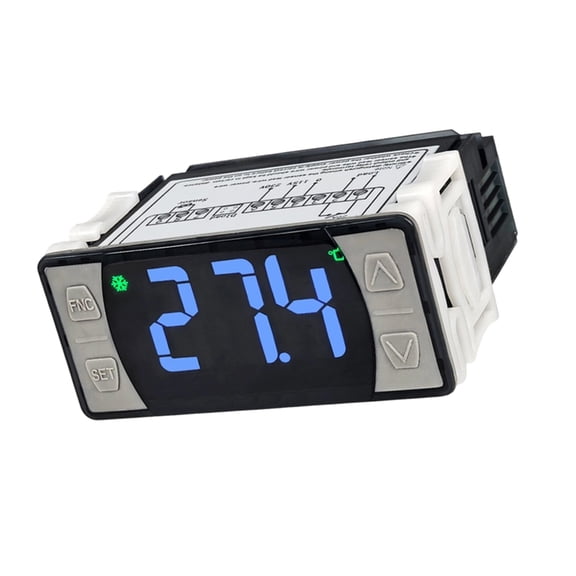 CEORPER Accuracy Digital Thermostats with 30A Load Support & Large Screens Quick Fixing for Commercial Cooling Applications